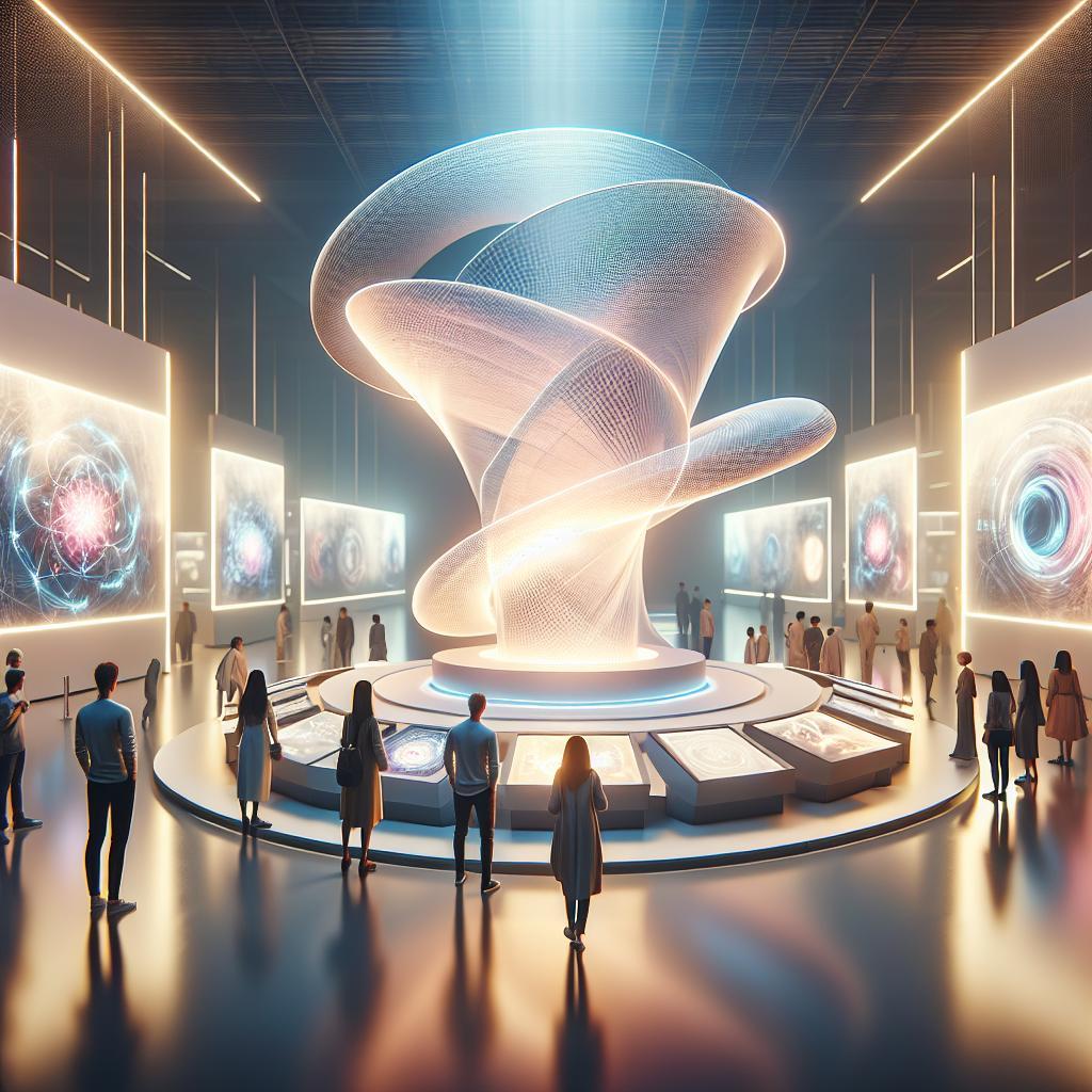 Künstlerische Installationen mit interaktiven Interfaces