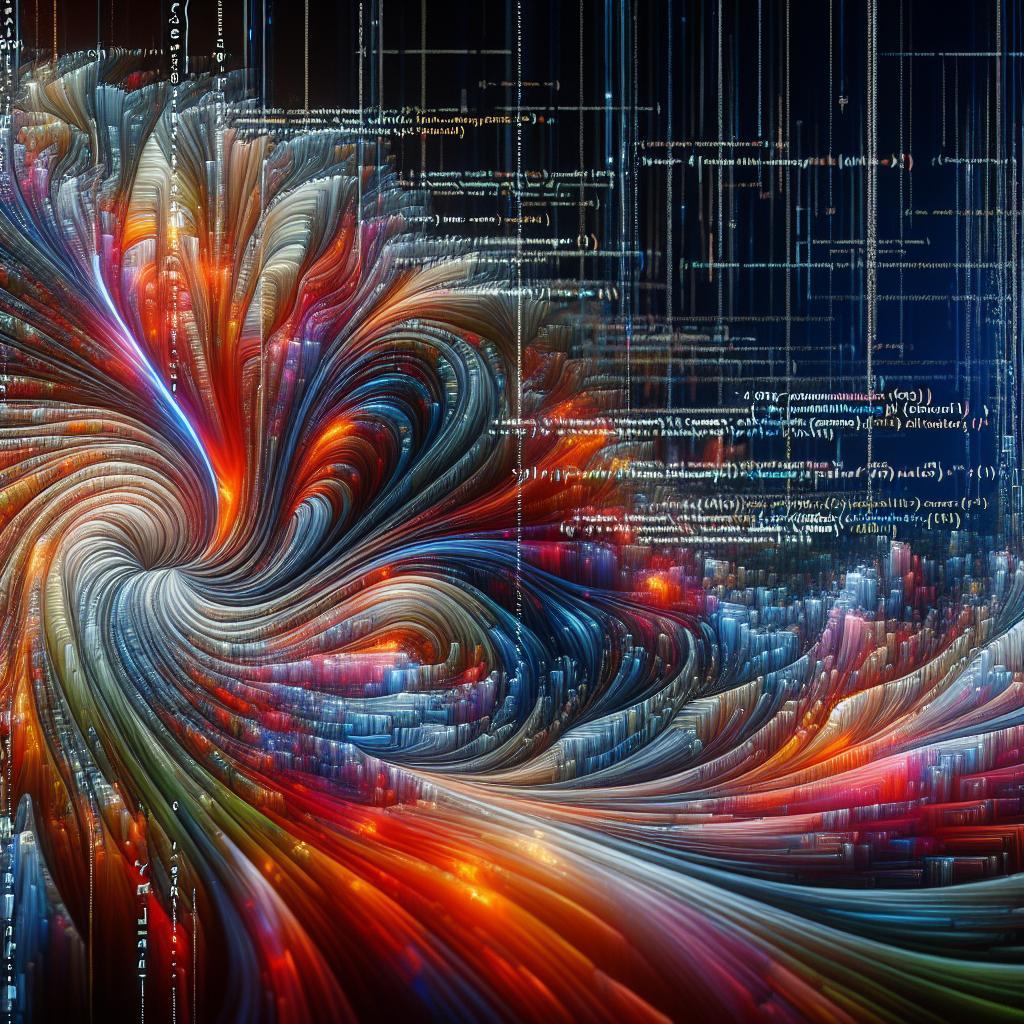 Die Ästhetik des Algorithmus: Wenn Code zu Kunst wird