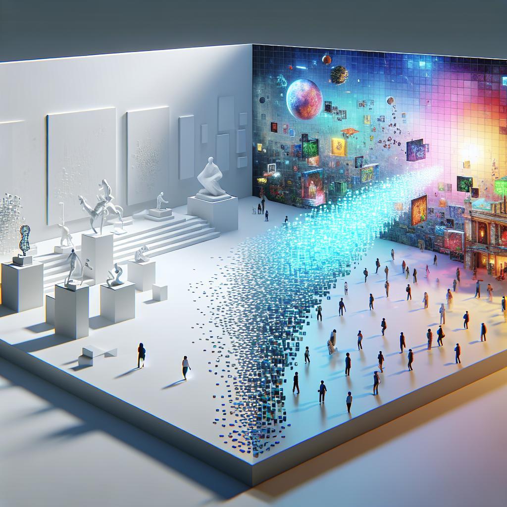 Vom White Cube zum Metaverse: Die Evolution der Online-Ausstellung