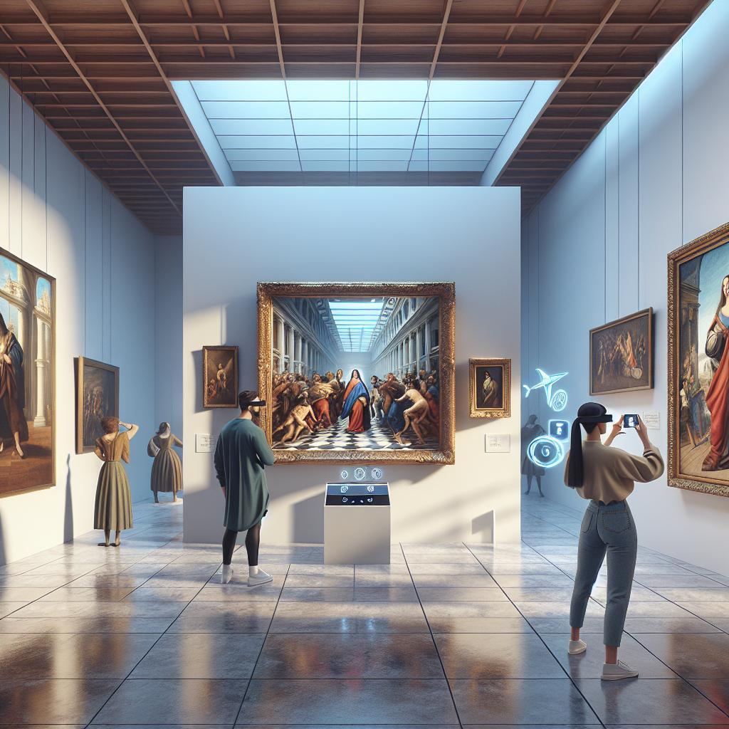 Augmented Reality in Galerien: Wenn Kunst aus dem Rahmen tritt