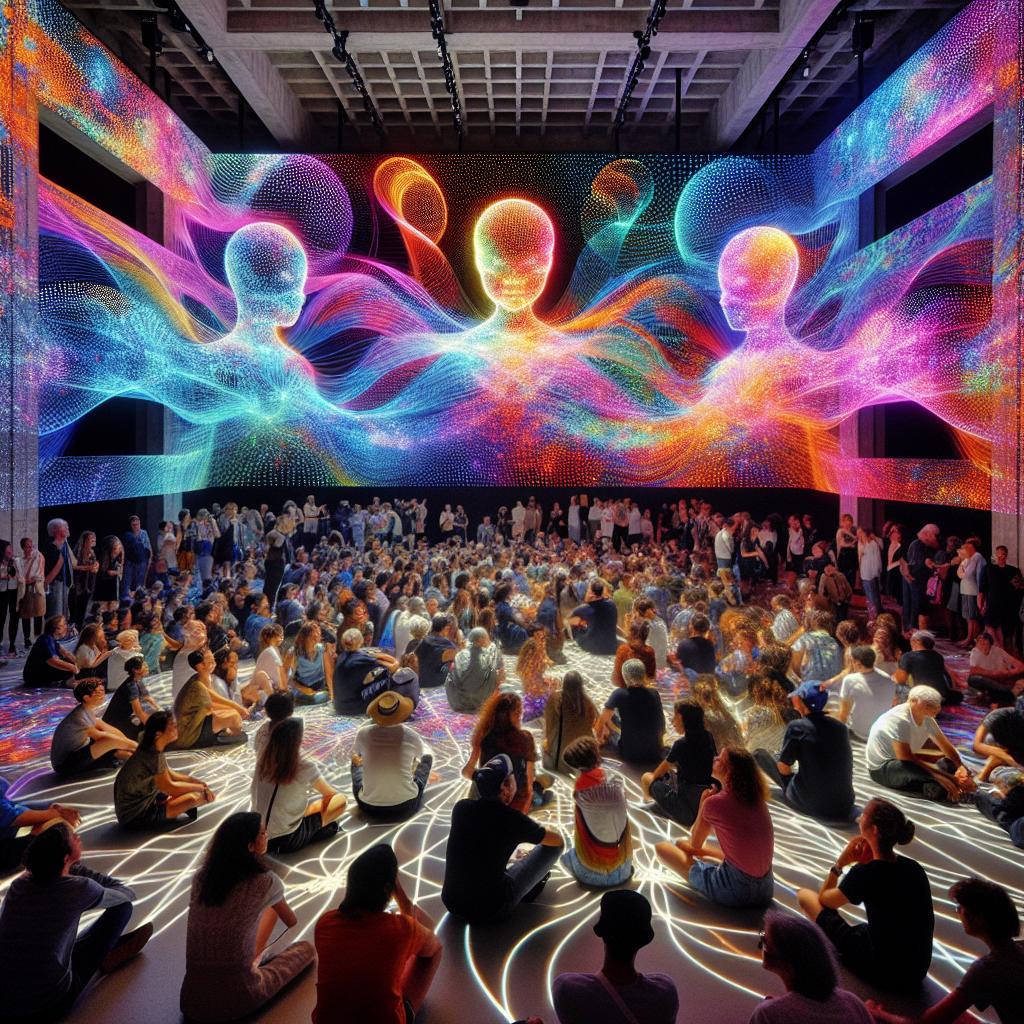 Interaktive Lichtkunst: Sensoren, Bewegung und das Erlebnis des Publikums